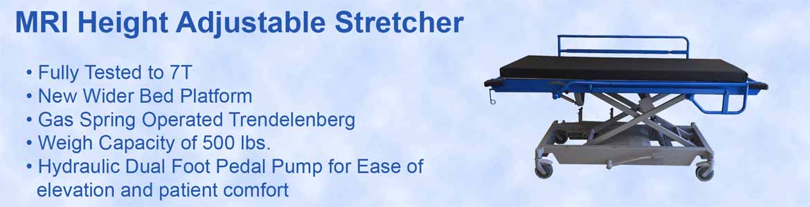 MRI Height Adjustable Stretcher 03-PH1061